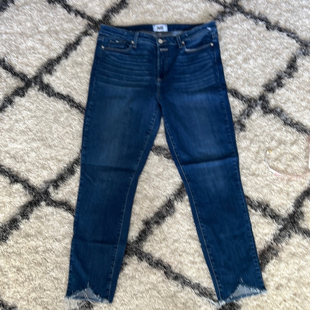 Paige jeans hoxton crop 32